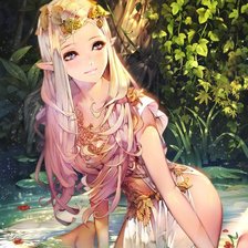 Схема вышивки «Эльфийка»