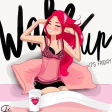 Схема вышивки «Доброе утро»