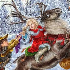 Схема вышивки «3»