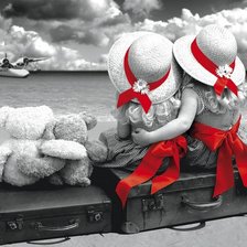 Схема вышивки «подруги»