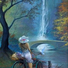 Схема вышивки «прогулка»