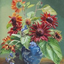 Схема вышивки «букет»