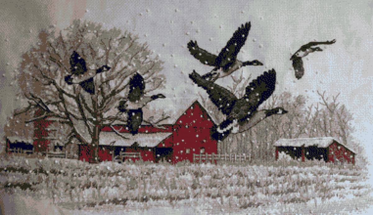 Гуси - предпросмотр