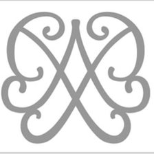 Схема вышивки «АП»