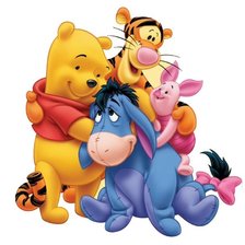 Схема вышивки «Винни и друзья»