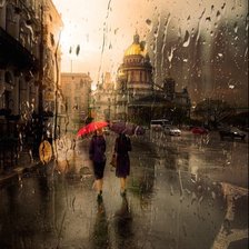 Схема вышивки «Московская осень»