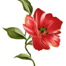 Схема вышивки «цветок»