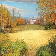 Схема вышивки «Осень»