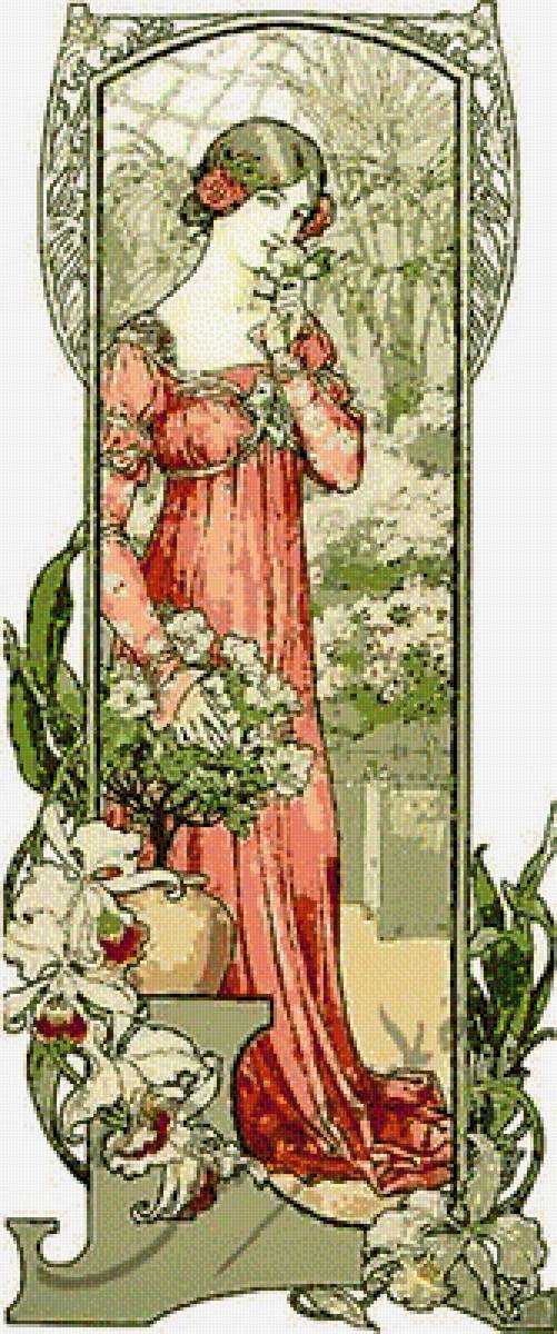 Üvegház virágai - festmény - предпросмотр