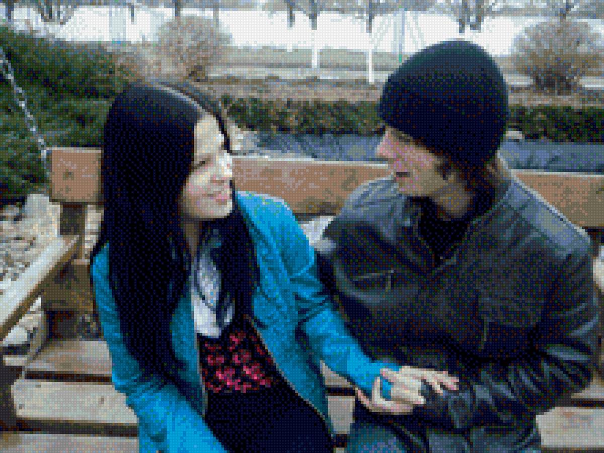 Влюбленная пара. - предпросмотр