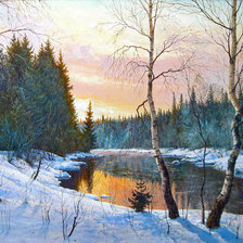 Схема вышивки «Худ. Булыгин Иван Николаевич»