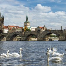 Схема вышивки «Карлов мост. Прага.»