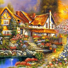 Схема вышивки «пора цветения»