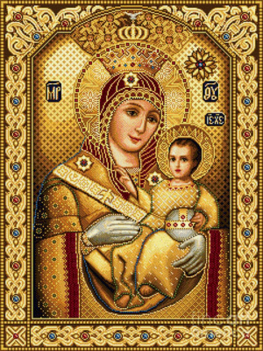 Икона Вифлеемской Божьей Матери. - предпросмотр