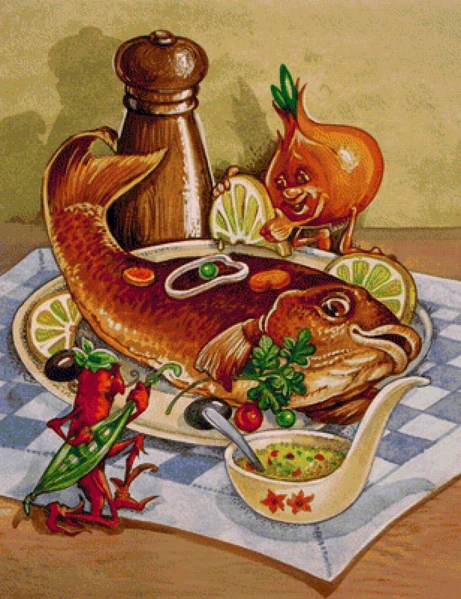 натюрморт для кухни - предпросмотр