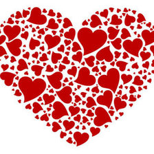 Схема вышивки «сердце»