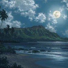 Схема вышивки «полнолуние»