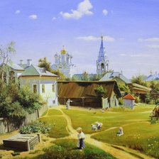 московский дворик