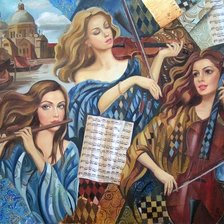 Схема вышивки «Мелодия»