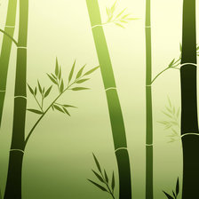 Схема вышивки «Бамбук»