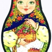 Схема вышивки «Матрешка»