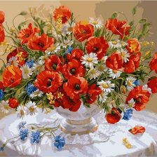 Схема вышивки «букет»