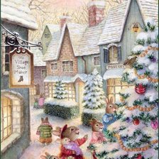 Схема вышивки «Новый год»