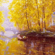 Схема вышивки «прогулка»