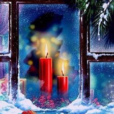 Схема вышивки «Новогодняя»