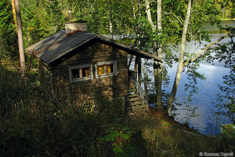 дом у воды - дом вода - оригинал