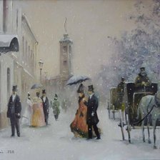 Схема вышивки «Старый Смоленск»