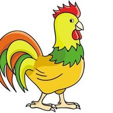 Схема вышивки «Петушок»