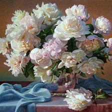 пионы и шелк