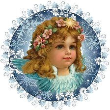 Схема вышивки «ангелочик»