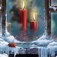 Новогодние свечи