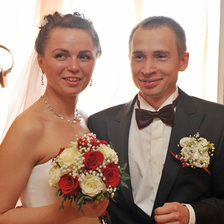 Схема вышивки «молодожены»