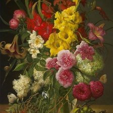 Схема вышивки «букет»