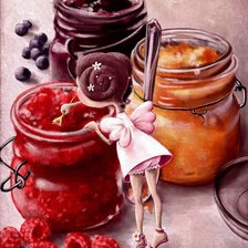 Схема вышивки «варенье»