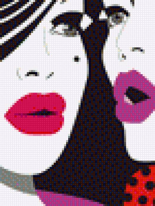 Девушки в поп-арте - девушки, туняпродакш, поп-арт - предпросмотр