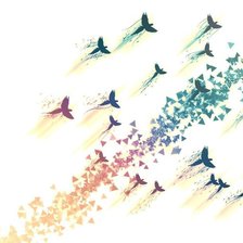 Схема вышивки «Птицы»