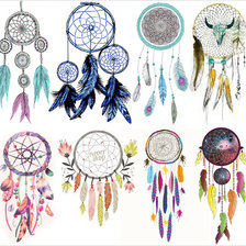 Схема вышивки «Ловцы снов»