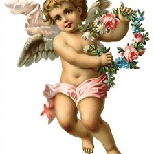 Схема вышивки «Ангел»