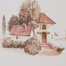 Схема вышивки «Моя Тоскана»