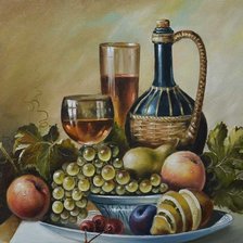 Схема вышивки «натюрморт»