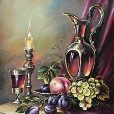 Схема вышивки «натюрморт»