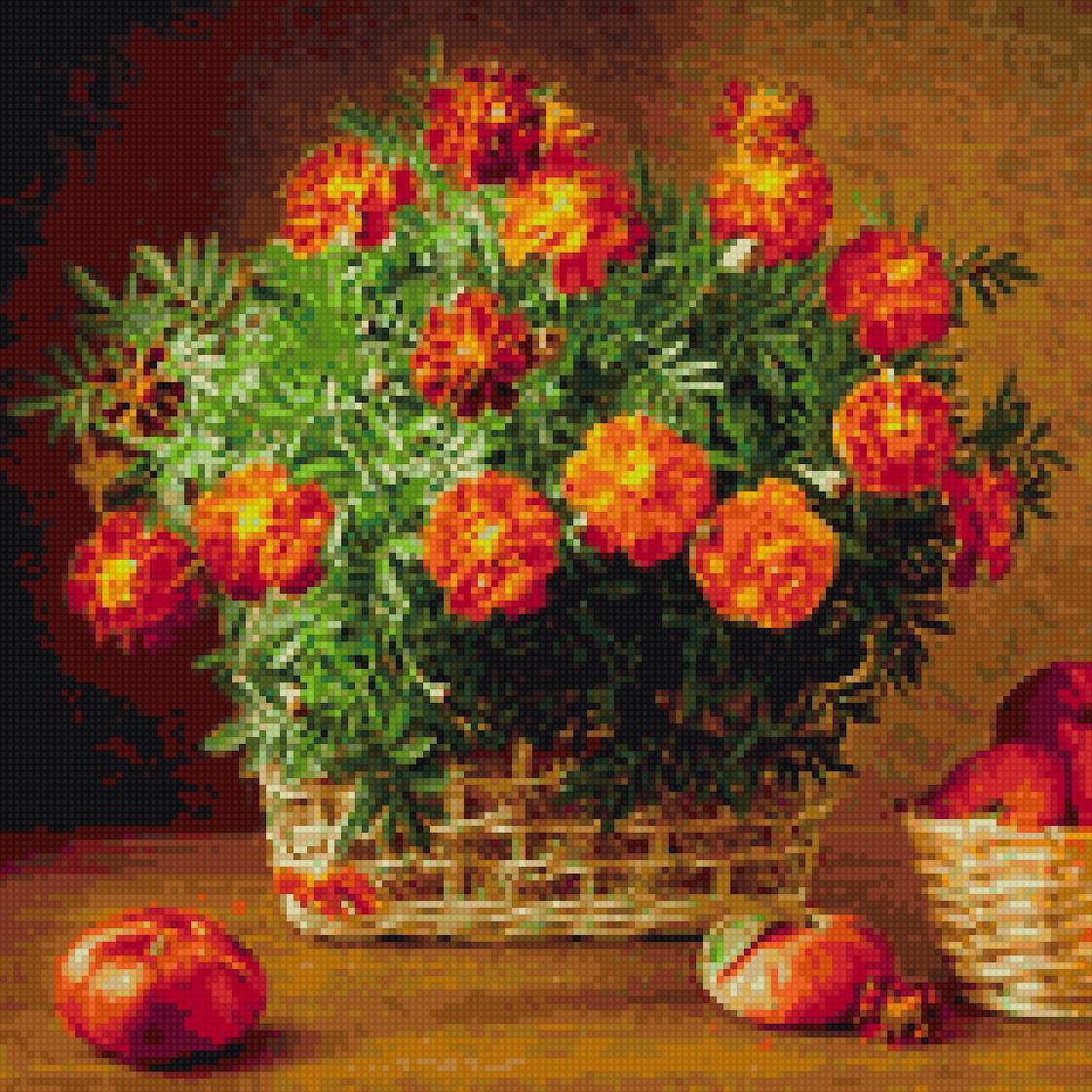 Чорнобривці - бархатцы, чорнобривці - предпросмотр