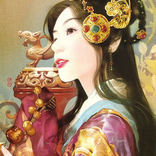 Схема вышивки «Красота Востока»