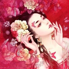 Схема вышивки «Красота Востока»