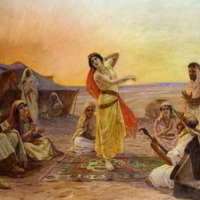 Схема вышивки «Гарем. Танец живота.»