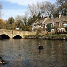 Схема вышивки «европейская деревенька2»